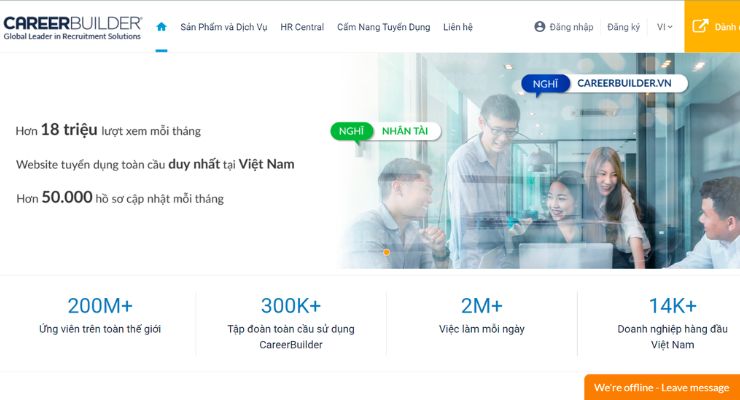 App tìm việc làm CareerBuilder với những thành tựu đáng ngạc nhiên