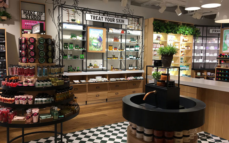 Chiến lược hệ thống phân phối của The Body Shop