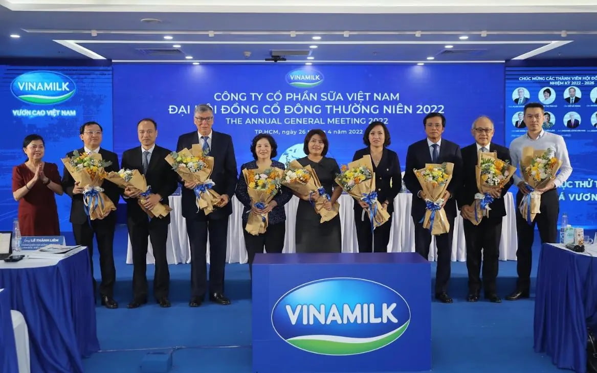 cơ cấu tổ chức vinamilk và hội đồng quản trị