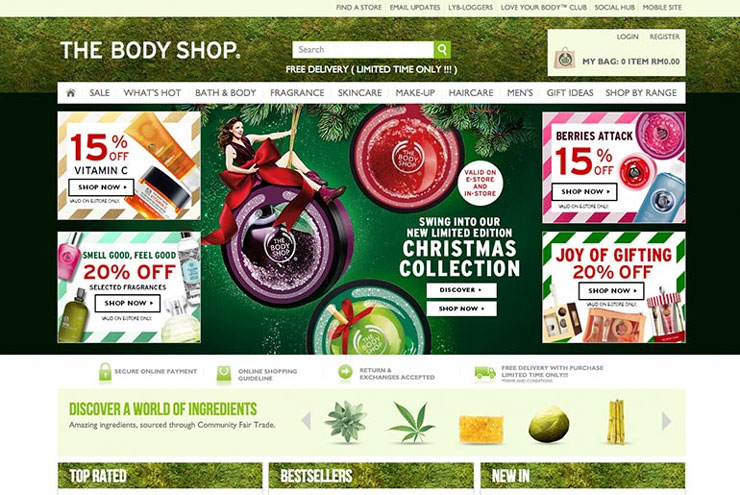 Phân tích cơ hội chiến lược marketing của The Body Shop