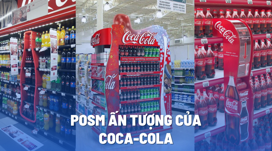 Các dạng POSM của Coca-cola