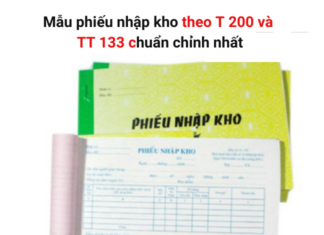 phiếu nhập kho