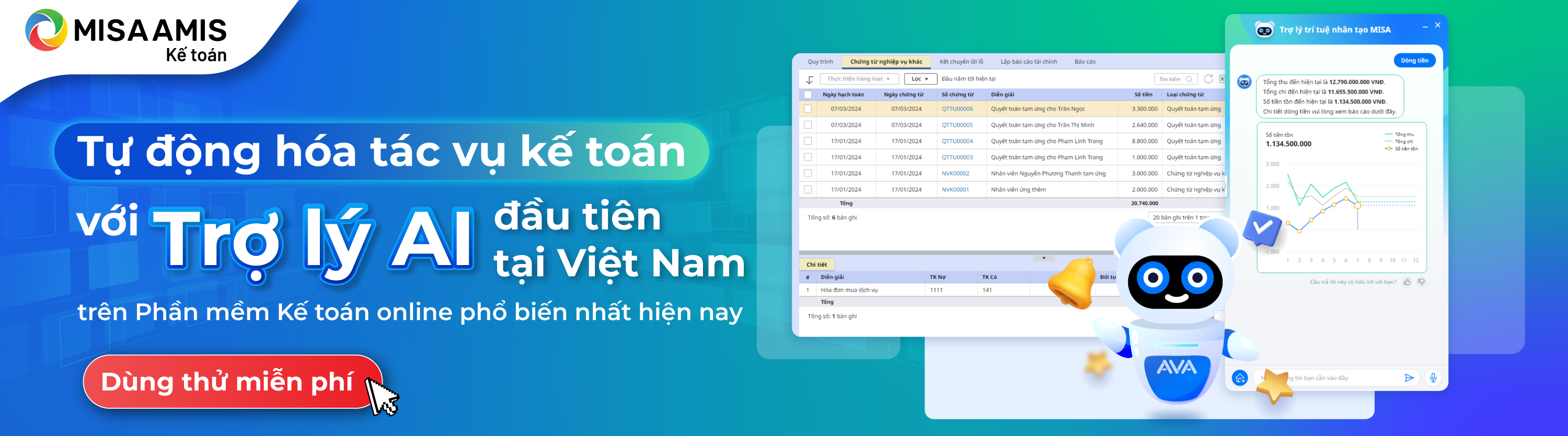 CTA tự động hóa tác vụ kế toán