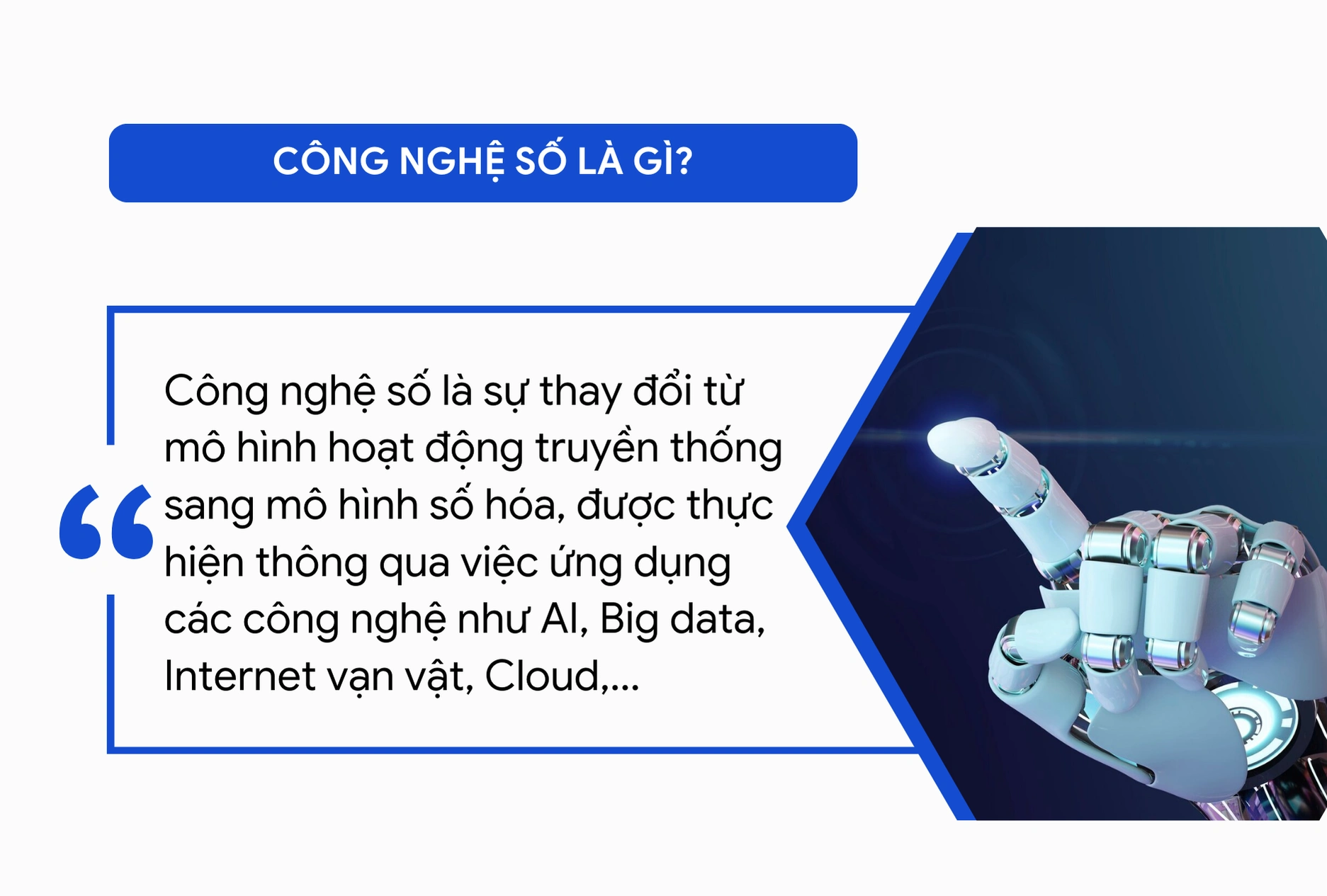 Công nghệ số là gì?