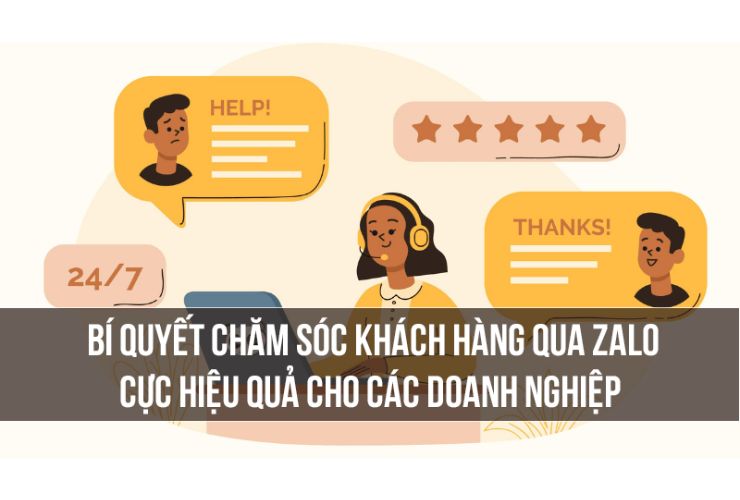 Chăm sóc khách hàng qua Zalo