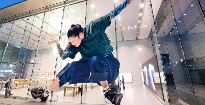 chiến dịch quảng bá airpod