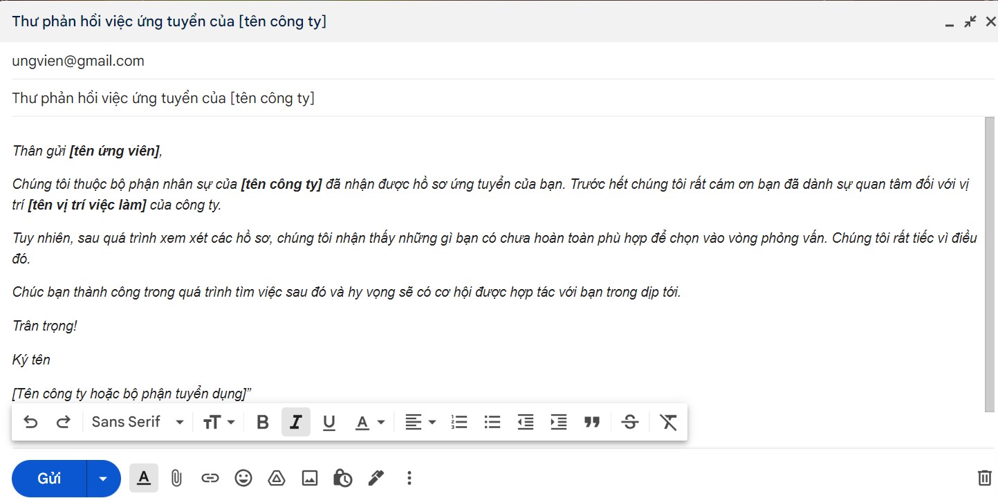 Mẫu số 1