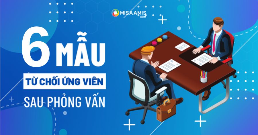 mẫu thư từ chối ứng viên