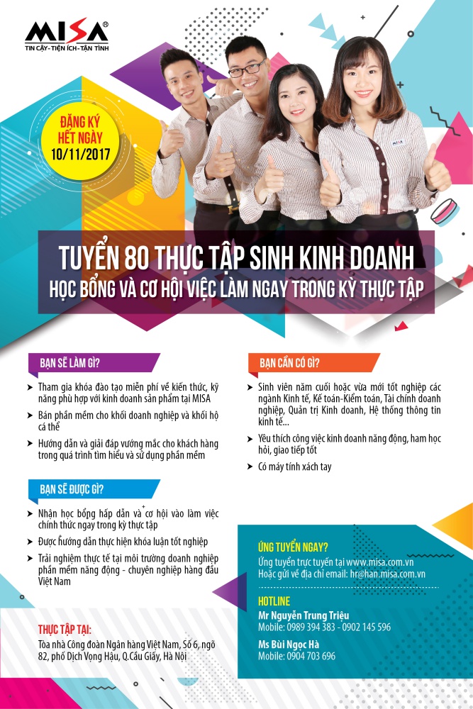 Một mẫu quảng cáo tuyển dụng dạng ảnh
