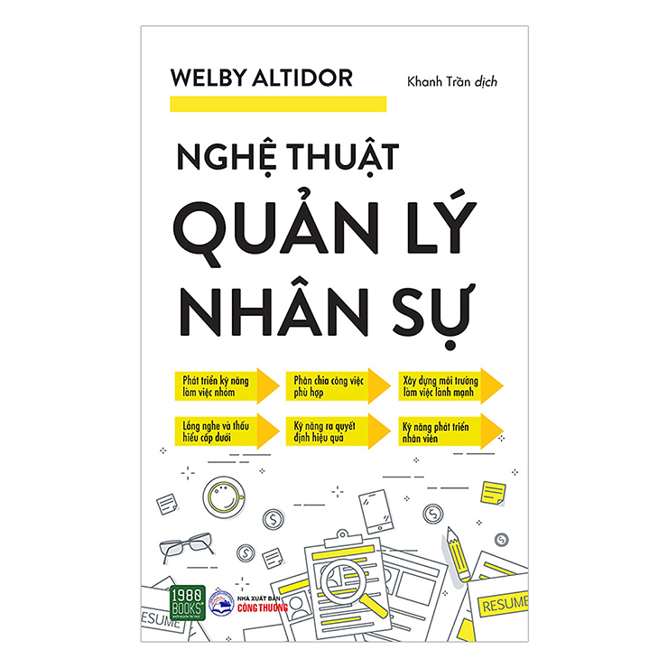 Cuốn sách Quản lý nhân sự dành cho quản lý, CEO