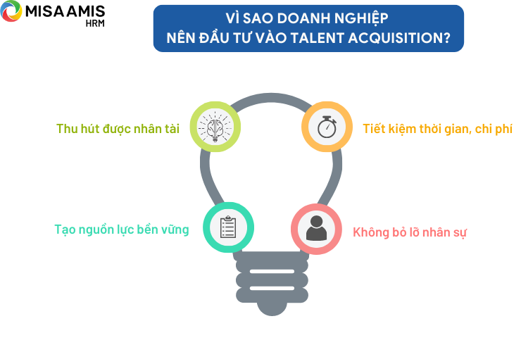 Vì sao doanh nghiệp nên đầu tư vào Talent Acquisition?