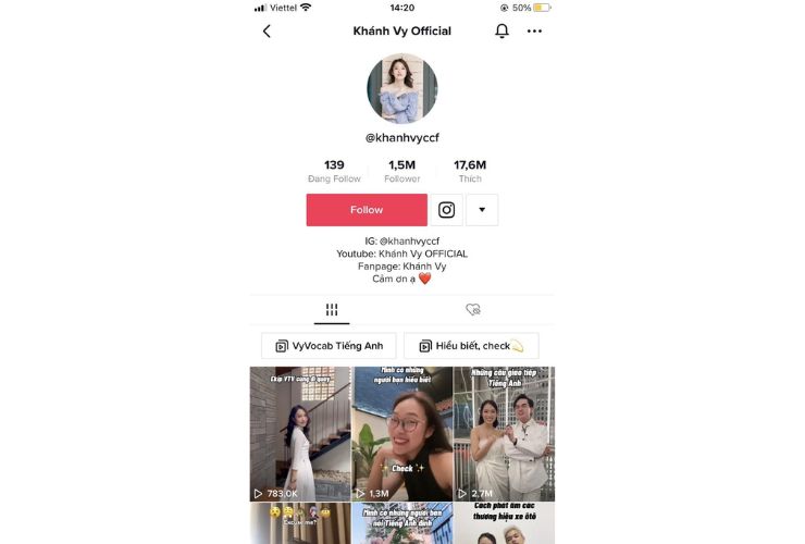 Nguồn: Tiktok @khanhvyccf 