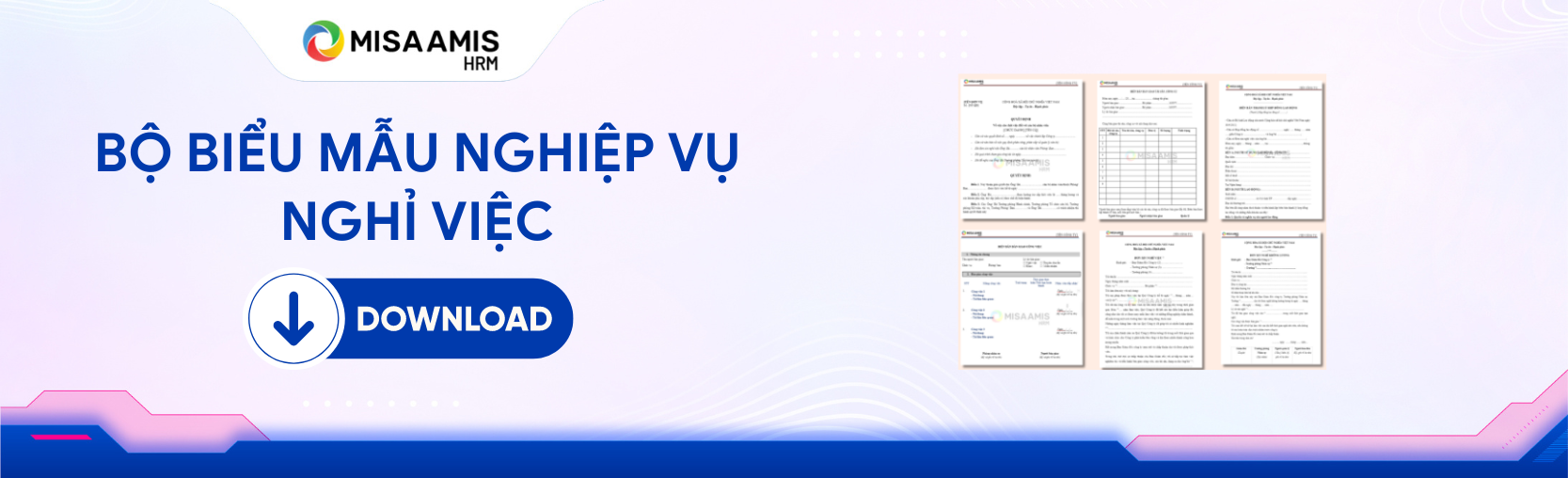 biểu mẫu nghiệp vụ nghỉ việc