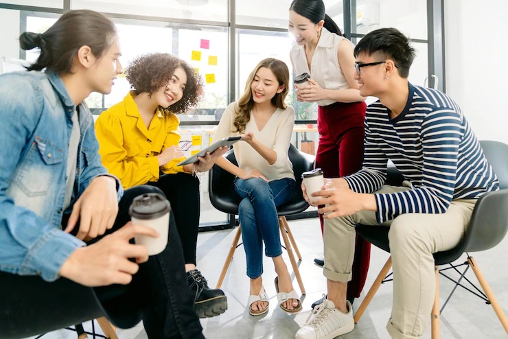Môi trường làm việc sáng tạo phù hợp với ngành nghề về nghệ thuật, truyền thông