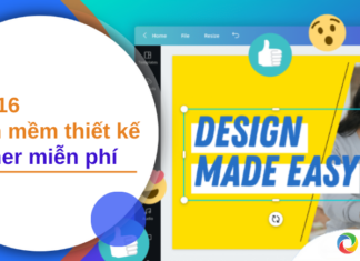 Top 16 phần mềm thiết kế banner miễn phí, chất lượng nhất