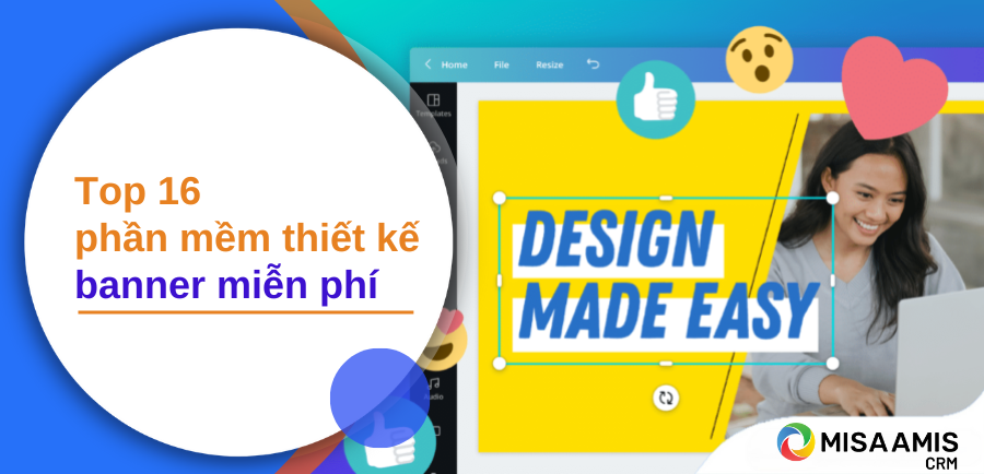 Top 16 phần mềm thiết kế banner miễn phí, chất lượng nhất