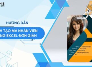 Hướng dẫn tạo mã nhân viên trong excel đơn giản, chi tiết