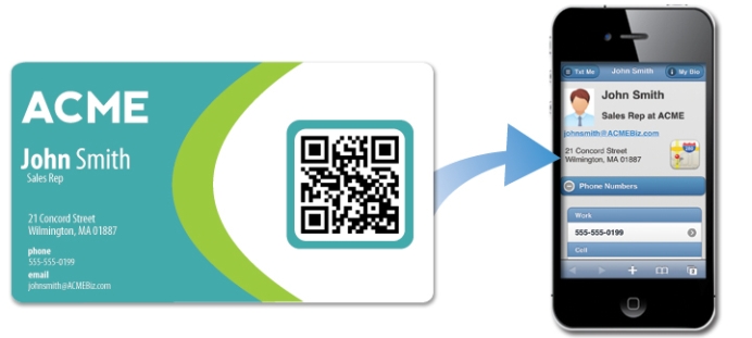 Mã nhân viên dạng QR cũng được dùng nhiều hiện nay