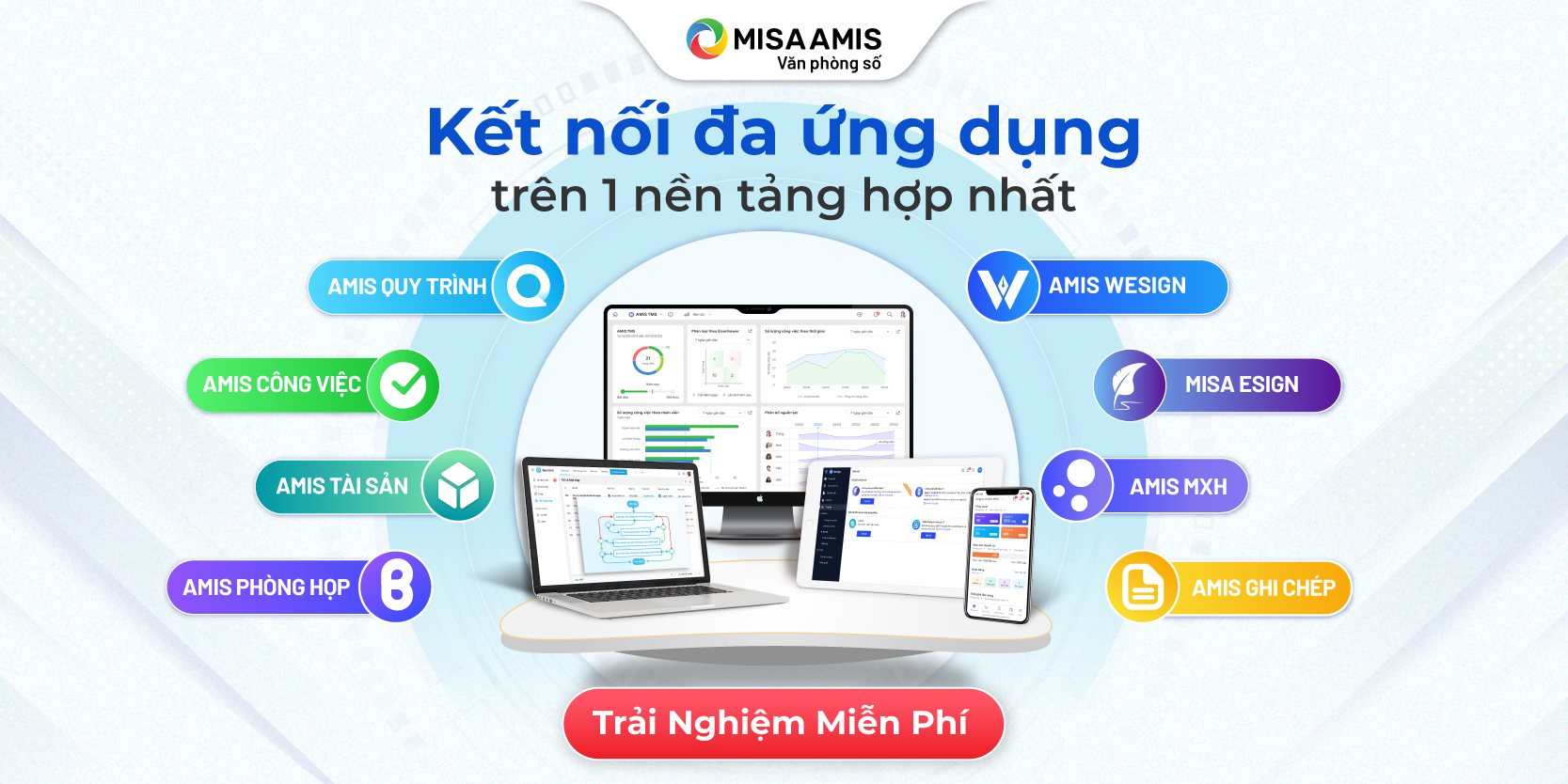 Bộ giải pháp misa amis văn phòng số
