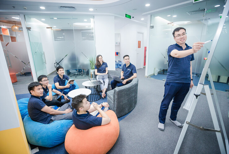 VinGroup rất chú trọng đào tạo nâng cao kỹ năng cho nhân viên