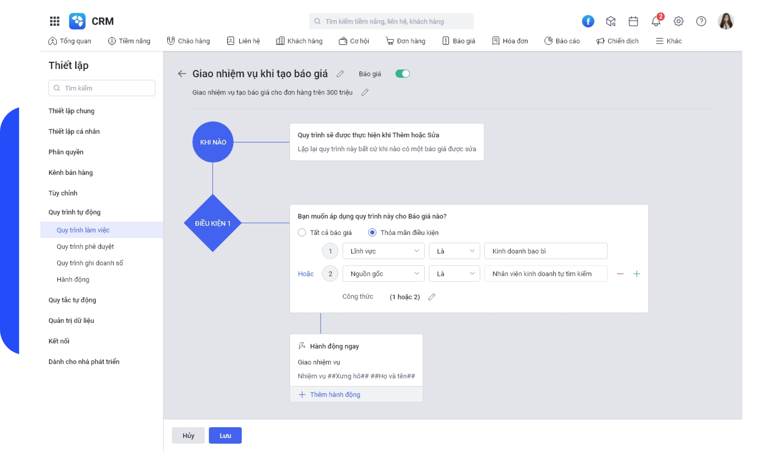Giải pháp CRM