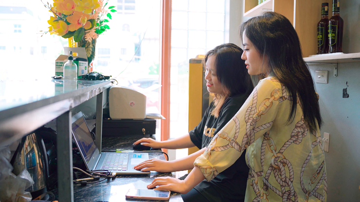 Phần mềm cũng hỗ trợ công tác tuyển dụng nhân viên