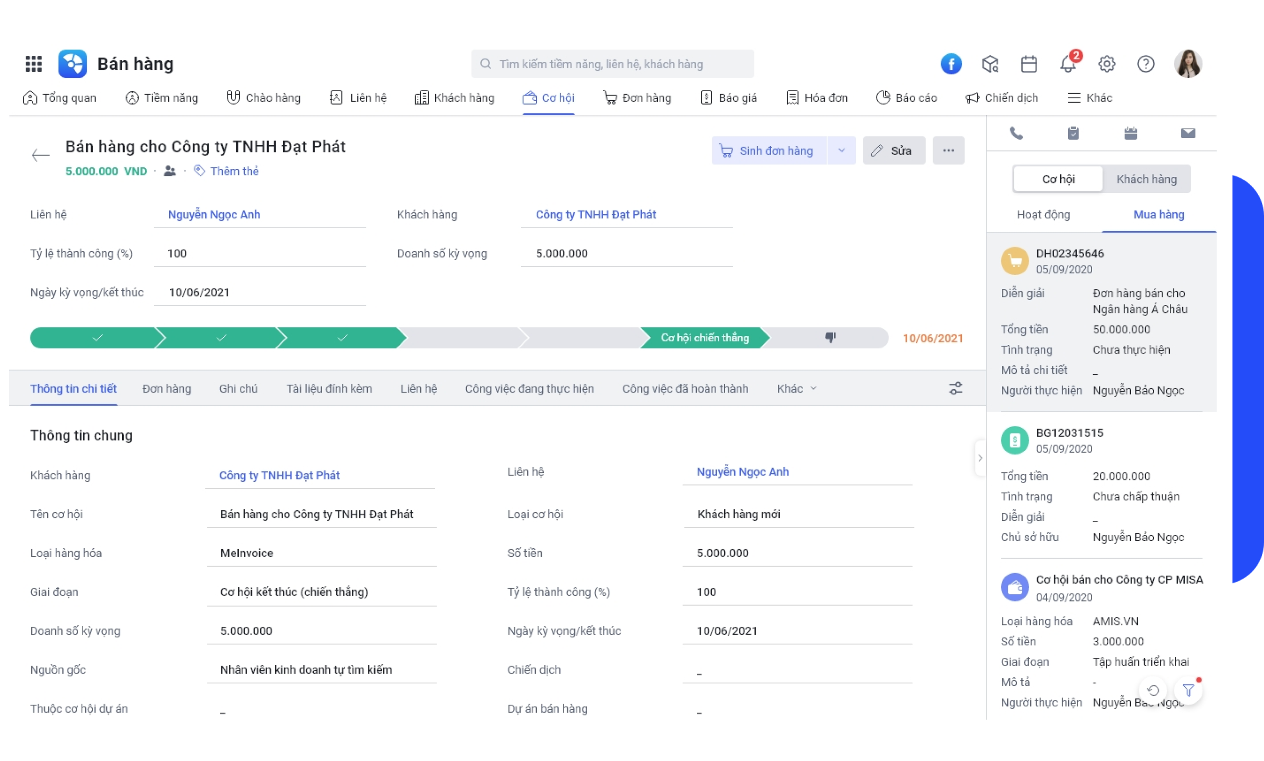 Giải pháp CRM