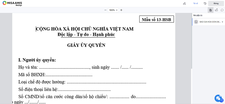 giấy ủy quyền khi nhờ người hợp đồng