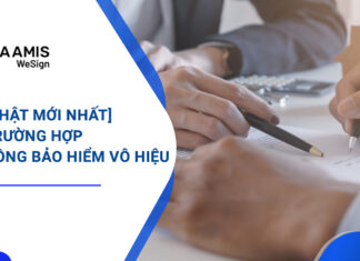 hợp đồng bảo hiểm vô hiệu 