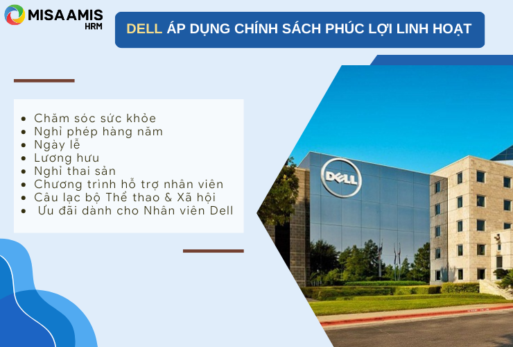 Dell áp dụng chính sách phúc lợi linh hoạt