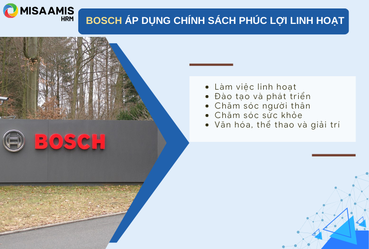 Bosch áp dụng chính sách phúc lợi linh hoạt