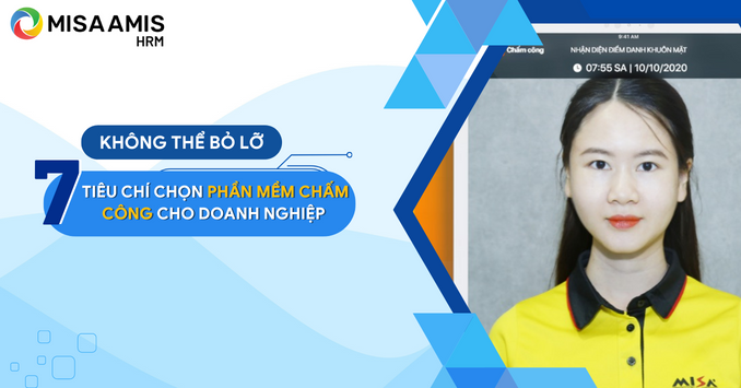 Tiêu chí chọn phần mềm chấm công cho doanh nghiệp