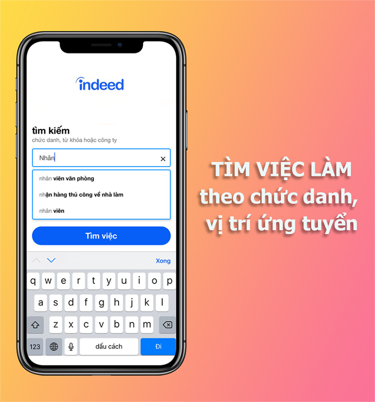 Bạn có thể tìm việc làm theo từng chức danh