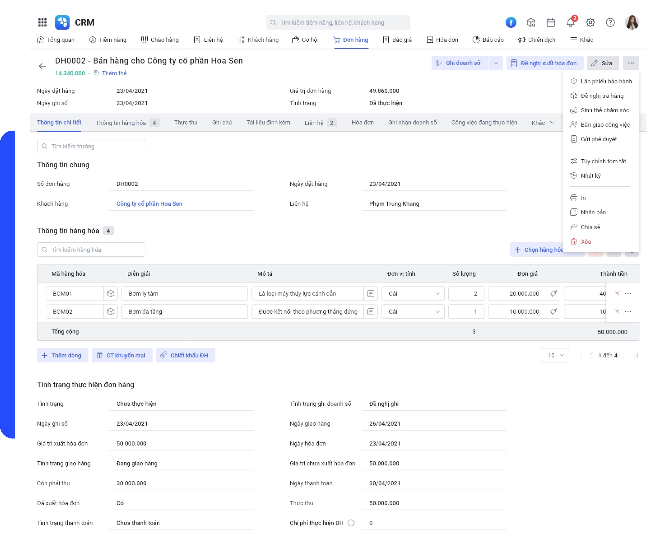 Giải pháp CRM