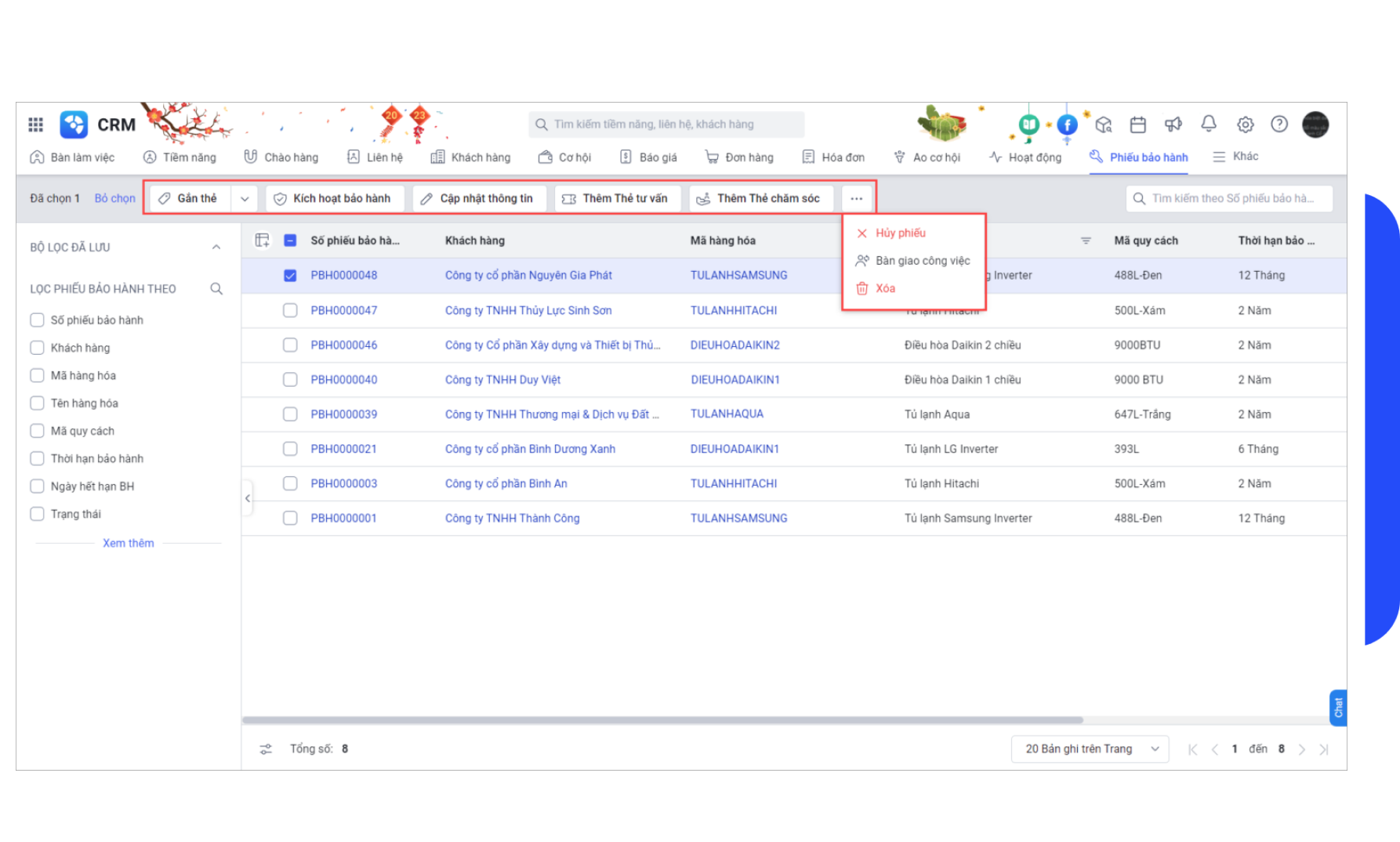 Giải pháp CRM