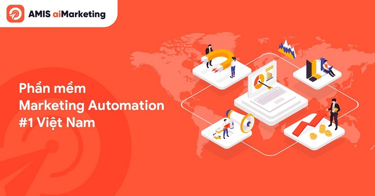 Phần mềm Marketing Automation hàng đầu Việt Nam AMIS aiMarketing - Nguồn: MISA