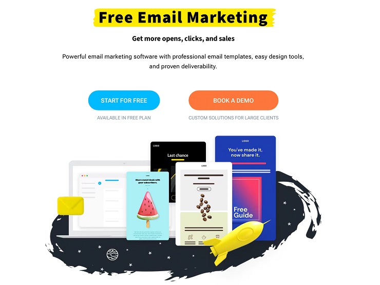 GetResponse cung cấp công cụ để thiết kế và gửi email marketing chuyên nghiệp - (Nguồn: GetResponse) 