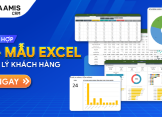 Tải mẫu excel quản lý khách hàng