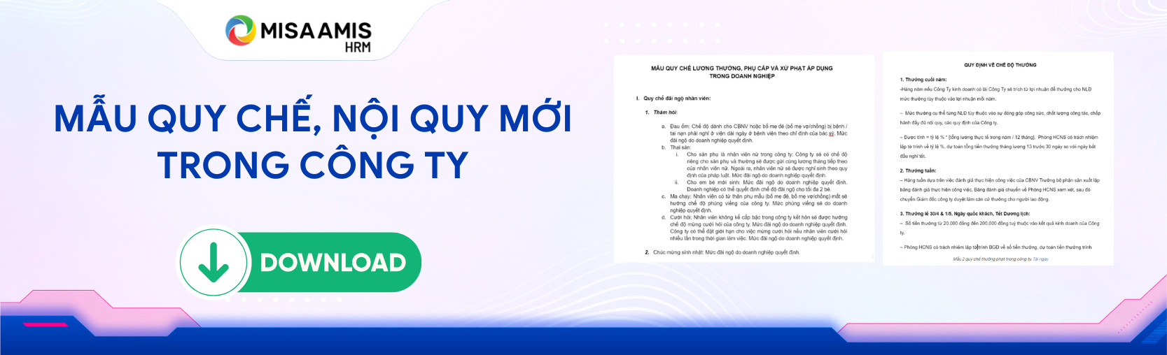 mẫu quy chế nội quy mới
