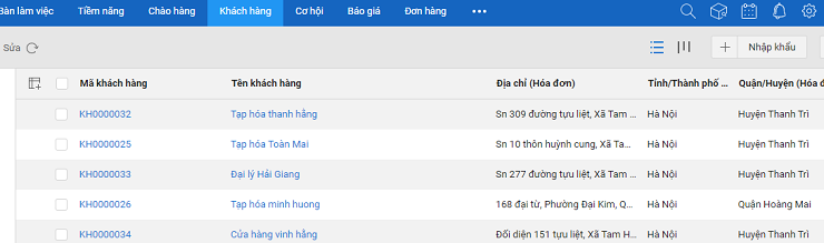 MISA AMIS CRM cho phép tổng hợp và đồng bộ dữ liệu & thông tin của khách hàng từ nhiều nguồn như file excel, đồng bộ Facebook, Zalo, webform