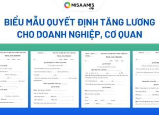 quyết định tăng lương