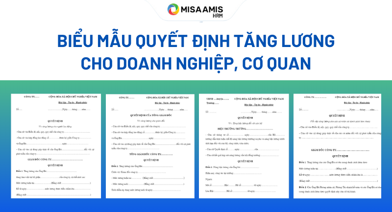 quyết định tăng lương