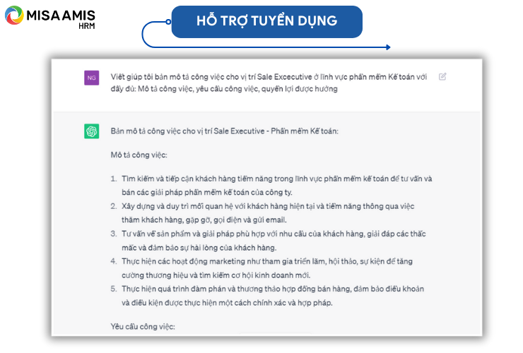 Hỗ trợ tuyển dụng