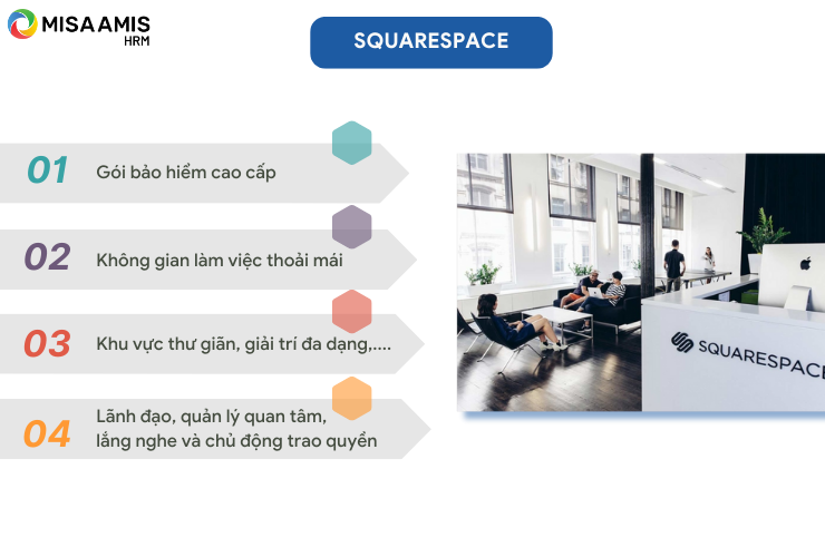 SquareSpace - Công ty cung cấp giải pháp về website cho doanh nghiệp