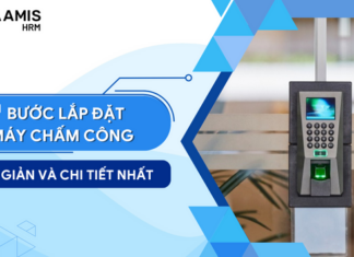 Hướng dẫn lắp đặt máy chấm công