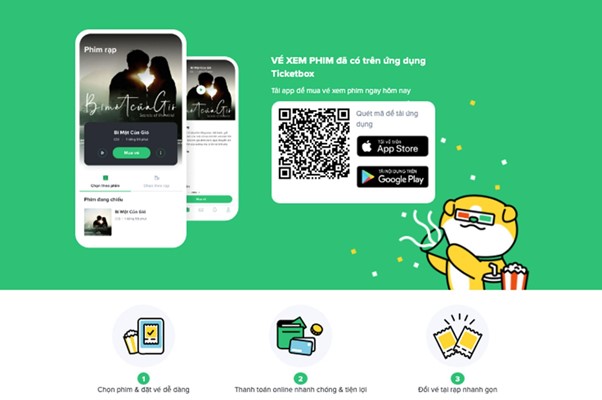 Dịch vụ đặt vé trực tuyến TicketBox của Tiki - Nguồn: Internet