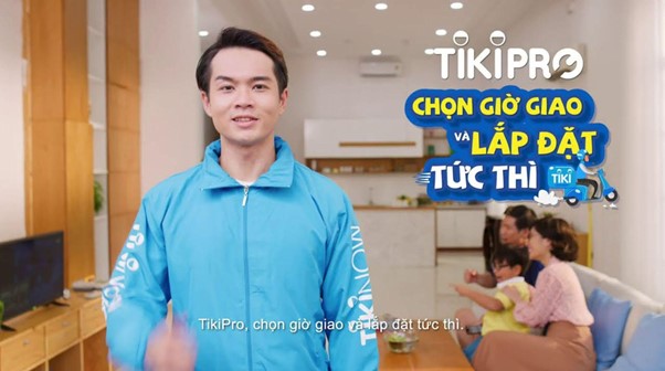 Dịch vụ chọn giờ giao hàng và lắp đặt TikiPro - Nguồn: Internet