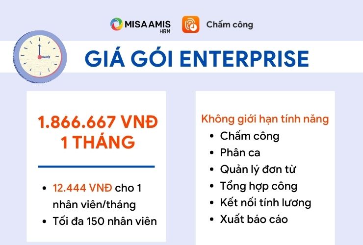 giá phần mềm chấm công amis 
