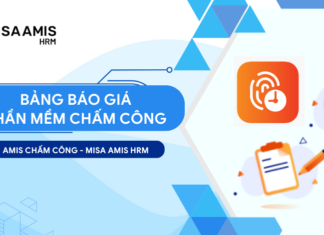 giá phần mềm chấm công