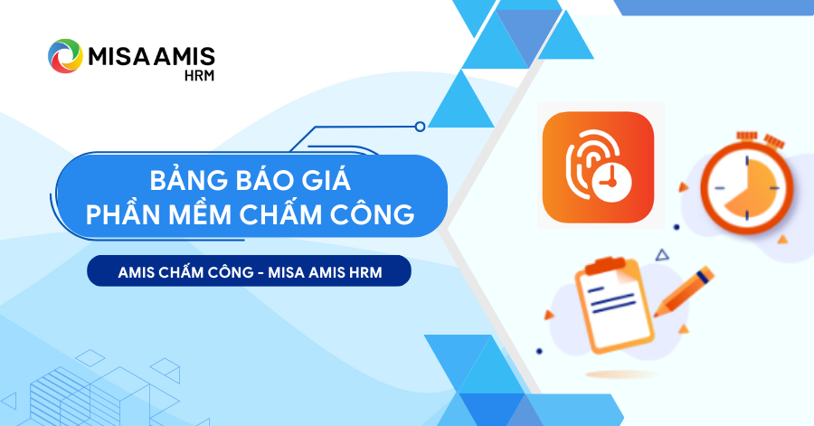 giá phần mềm chấm công